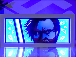 Lámpara de Obi Wan Kenobi Impresa en 3D