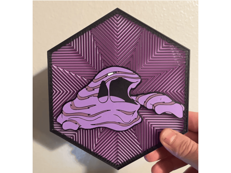 Cuadro Hexagonal de Muk