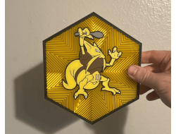 Cuadro Hexagonal de Kadabra