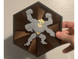 Cuadro Hexagonal de Machamp