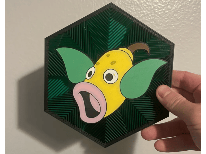 Cuadro Hexagonal de Weepinbell