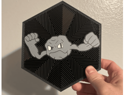 Cuadro Hexagonal de Geodude