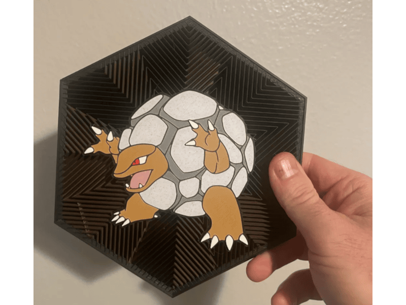 Cuadro Hexagonal de Golem