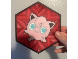 Cuadro Hexagonal de Jigglypuff