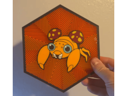 Cuadro Hexagonal de Paras
