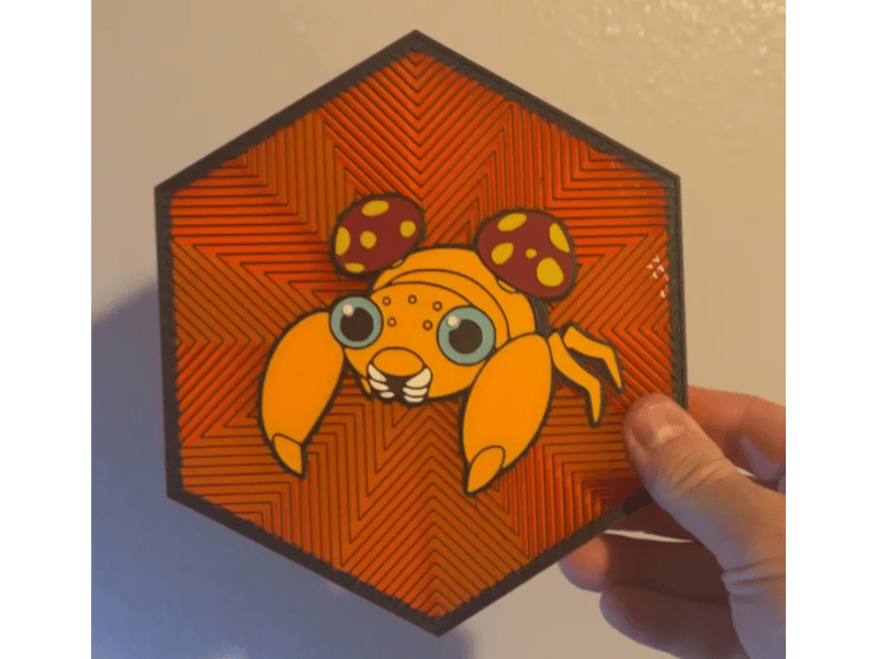 Cuadro Hexagonal de Paras