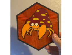 Cuadro Hexagonal de Parasect