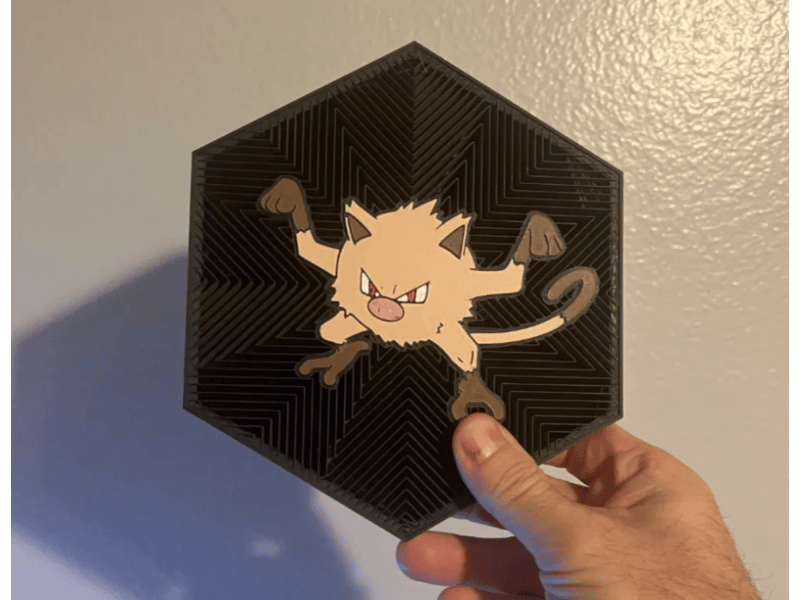 Cuadro Hexagonal de Mankey