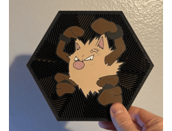 Cuadro Hexagonal de Primeape