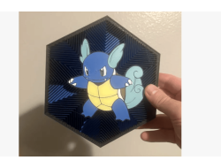 Cuadro Hexagonal de Wartortle