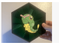 Cuadro Hexagonal de Caterpie