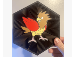 Cuadro Hexagonal de Spearow