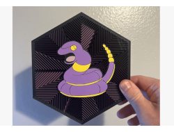 Cuadro Hexagonal de Ekans