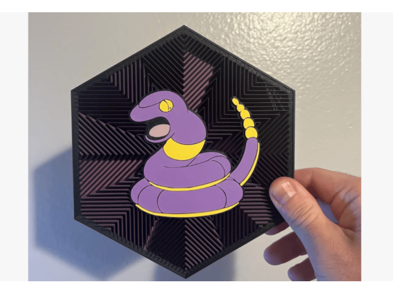 Cuadro Hexagonal de Ekans