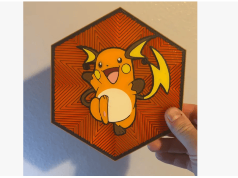 Cuadro Hexagonal de Raichu