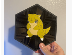 Cuadro Hexagonal de Sandshrew