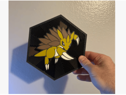 Cuadro Hexagonal de Sandslash