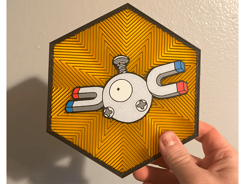 Cuadro Hexagonal de Magnemite