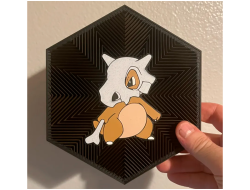 Cuadro Hexagonal de Cubone