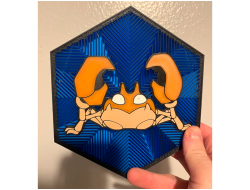 Cuadro Hexagonal de Krabby