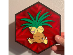 Cuadro Hexagonal de Exeggutor