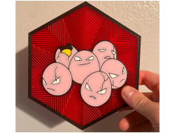 Cuadro Hexagonal de Exeggcute