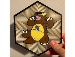 Cuadro Hexagonal de Kangaskhan