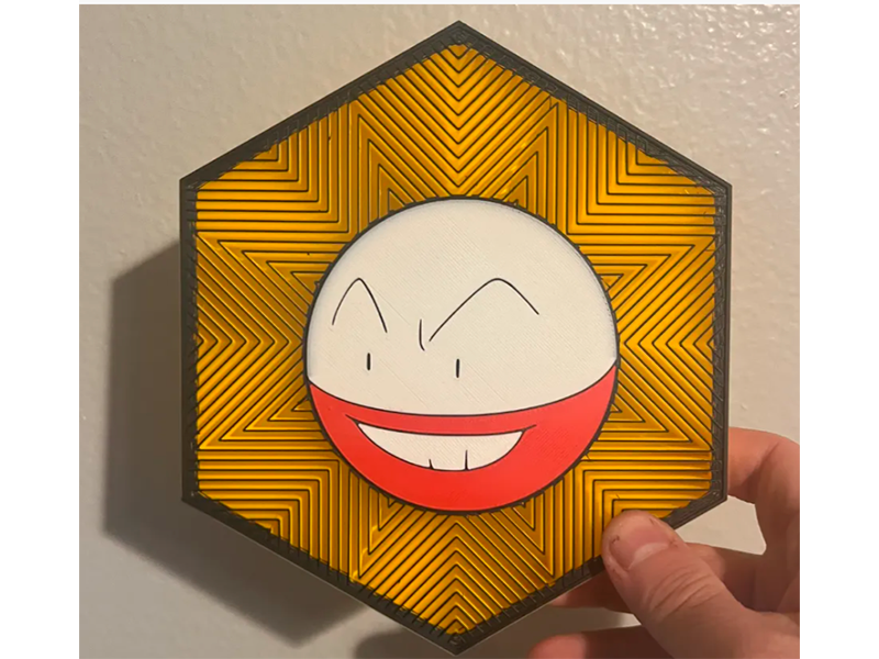 Cuadro Hexagonal de Electrode