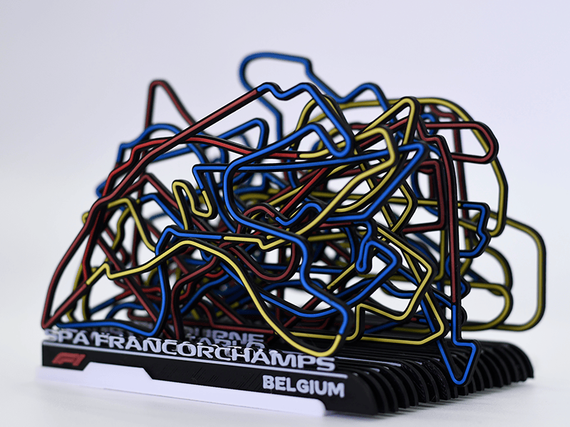 Circuitos de F1 Impresos en 3D