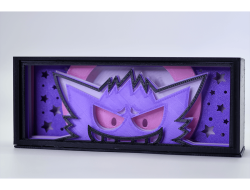Lámpara de Gengar Impresa en 3D