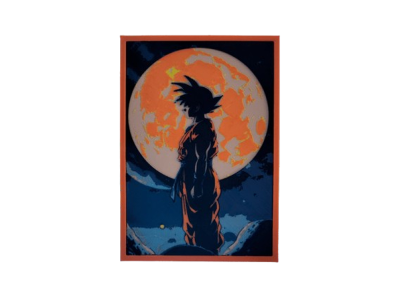 Lámpara de Mini Goku