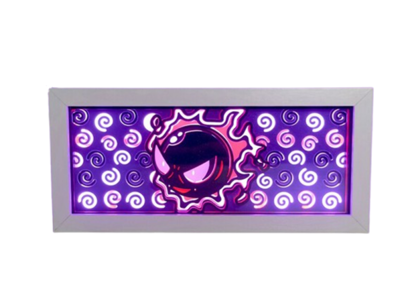 Lámpara de Gastly Impresa en 3D