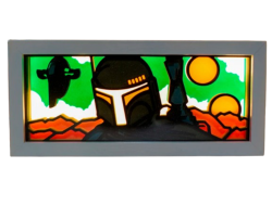 Lámpara de Mandalorian...