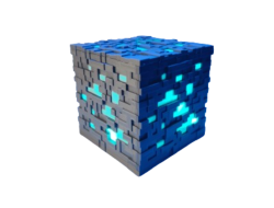 Lámpara Mineral Minecraft...