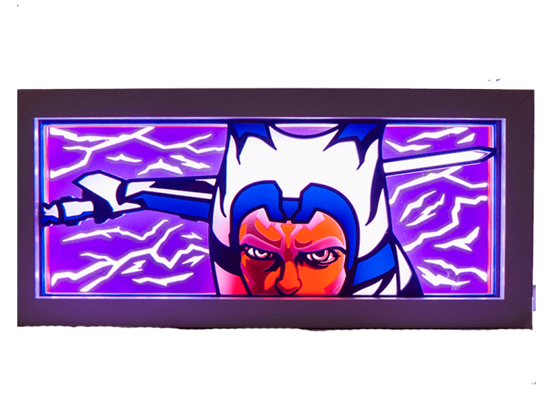 Lámpara de Ahsoka Impresa en 3D