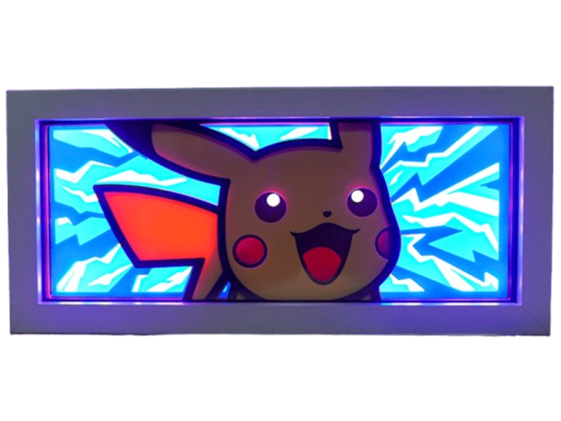 Lámpara de Pikachu Impresa en 3D