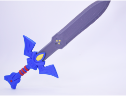 Espada Maestra y Escudo Hyliano de The Legend Of Zelda Impresa en 3D
