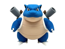Figura Blastoise Impresa en 3D