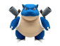 Figura Blastoise Impresa en 3D