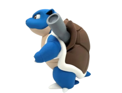 Figura Blastoise Impresa en 3D