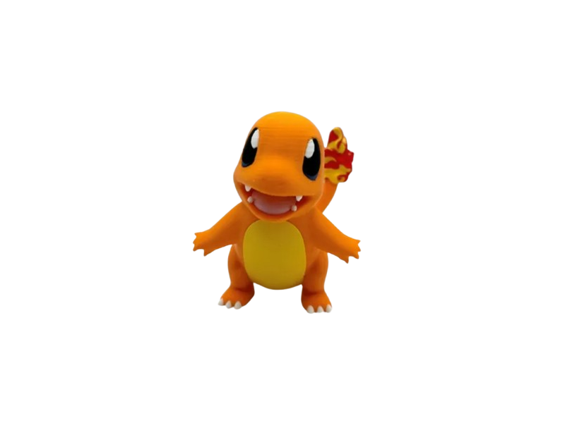 Figura Charmander Impresa en 3D