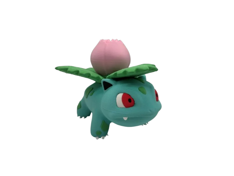 Figura Ivysaur Impresa en 3D