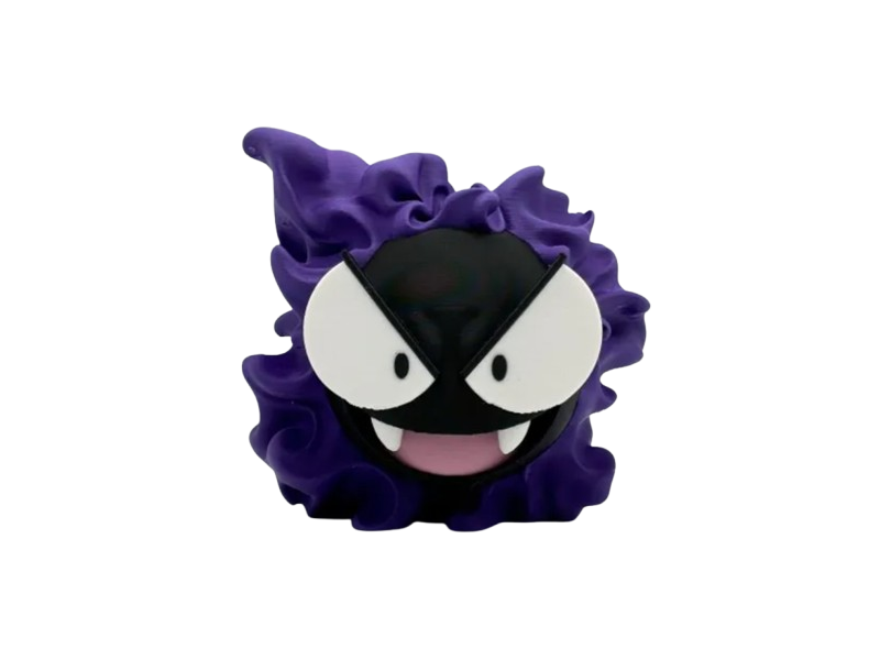 Figura Gastly Impresa en 3D