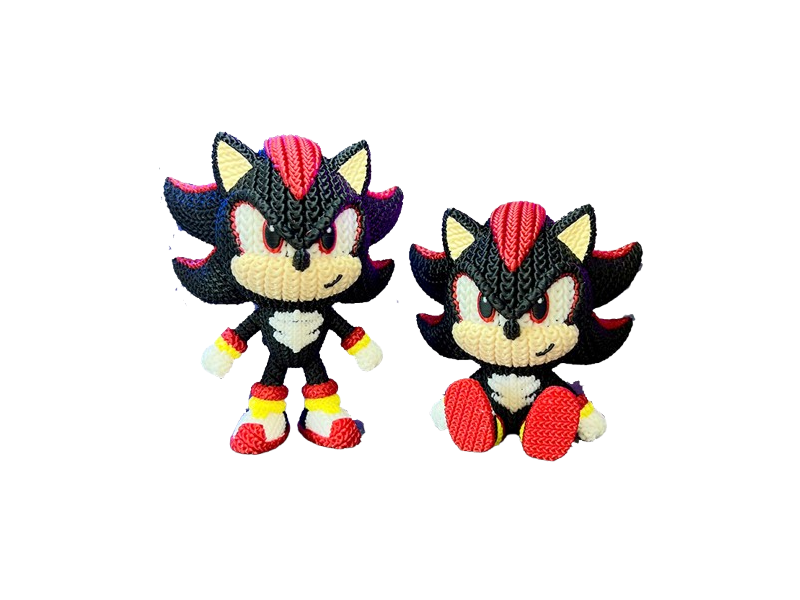 Figura Shadow Crochet Impresa en 3D