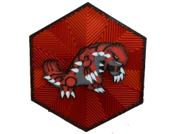Cuadro Hexagonal de Groudon...
