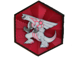 Cuadro Hexagonal de Palkia...