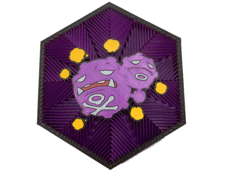 Cuadro Hexagonal de Weezing