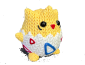 Figura Togepi Crochet Impresa en 3D
