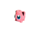 Figura Jigglypuff Crochet Impresa en 3D