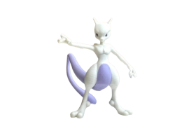 Figura MewTwo Impresa en 3D